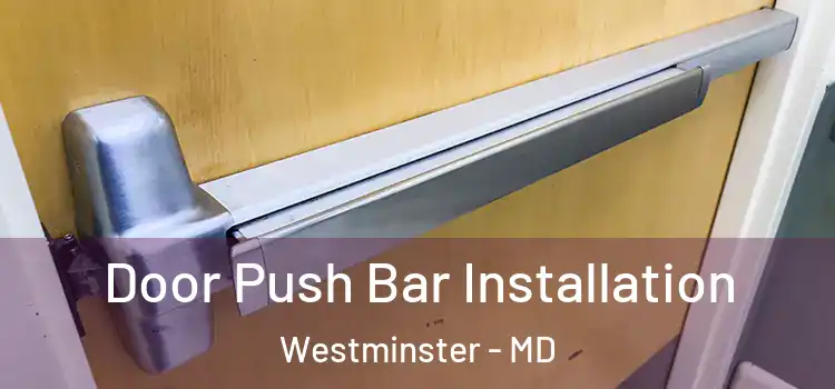  Door Push Bar Installation Westminster - MD