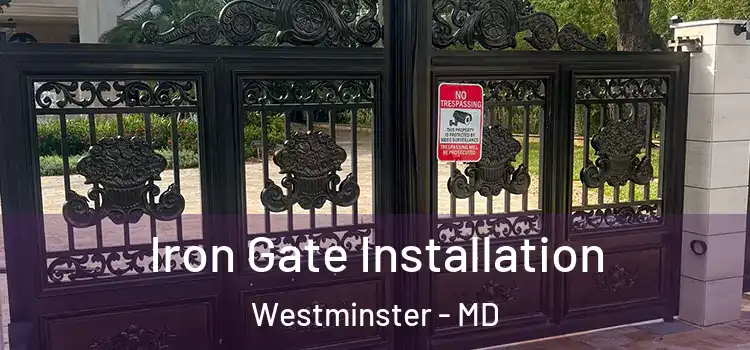Iron Gate Installation Westminster - MD